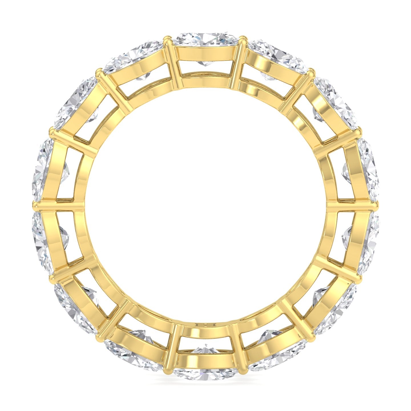 Oval Eternity Band